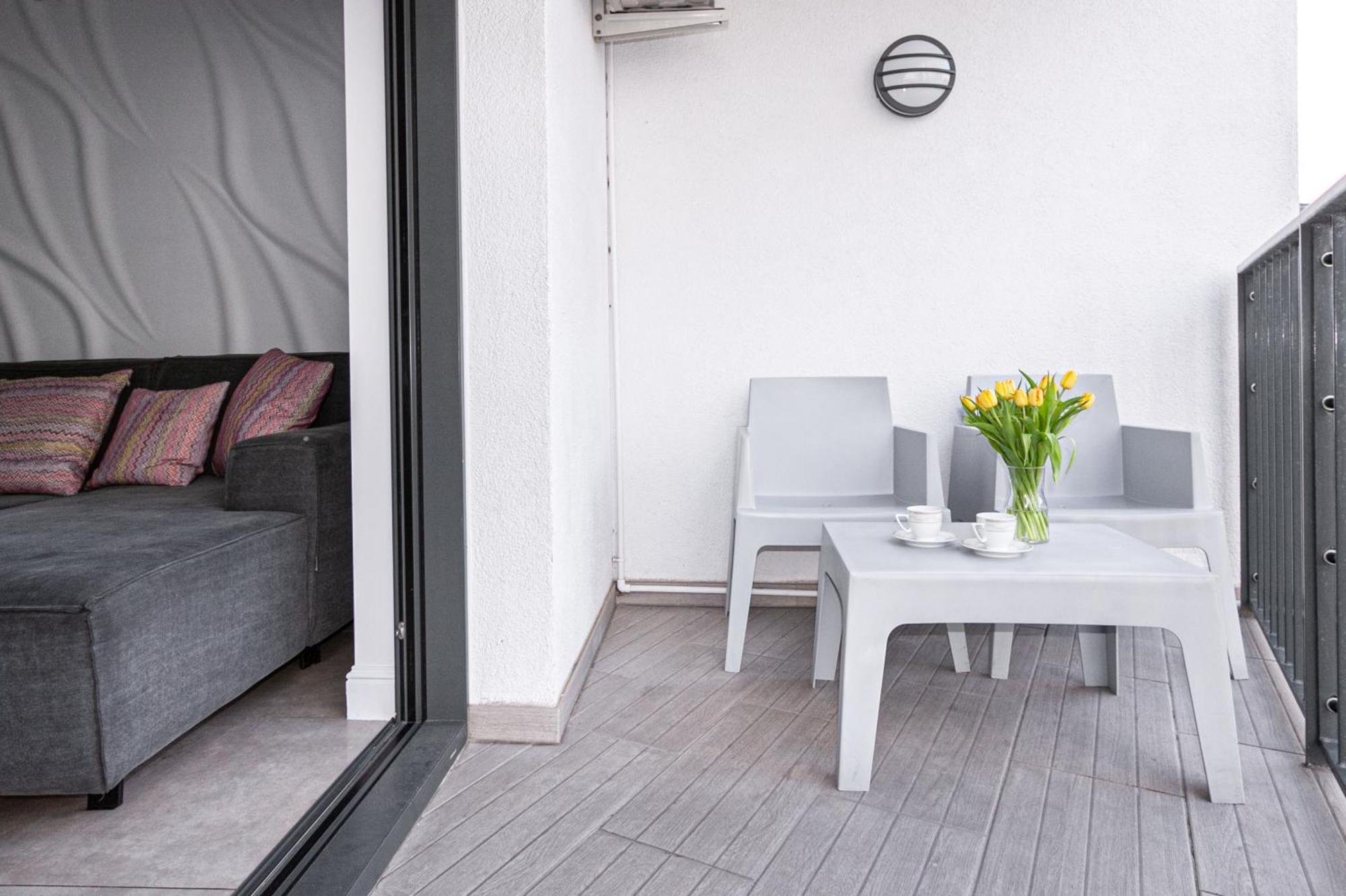 Sandy Apartment Deluxe Horyzont เมียนซิดดรอแย ภายนอก รูปภาพ